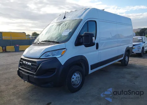 2023 Ram Promaster 2500 High Roof 159 Wb из США, поврежденный, VIN 3C6LRVDG7PE563885
